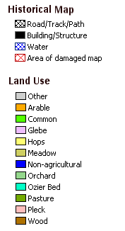 Historical and Land Use Legend
